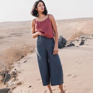 MIDI WELS pants not perfect linen Small